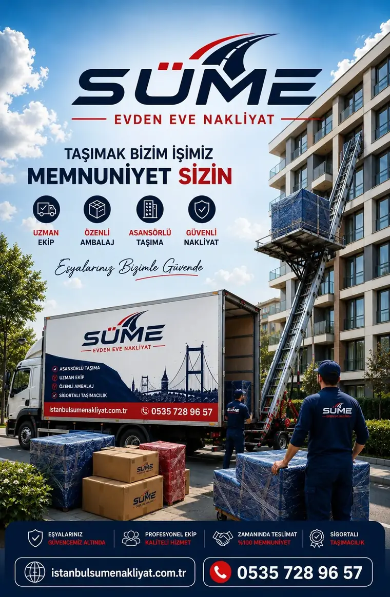 İstanbul Evden Eve Nakliyat - Süme Nakliyat