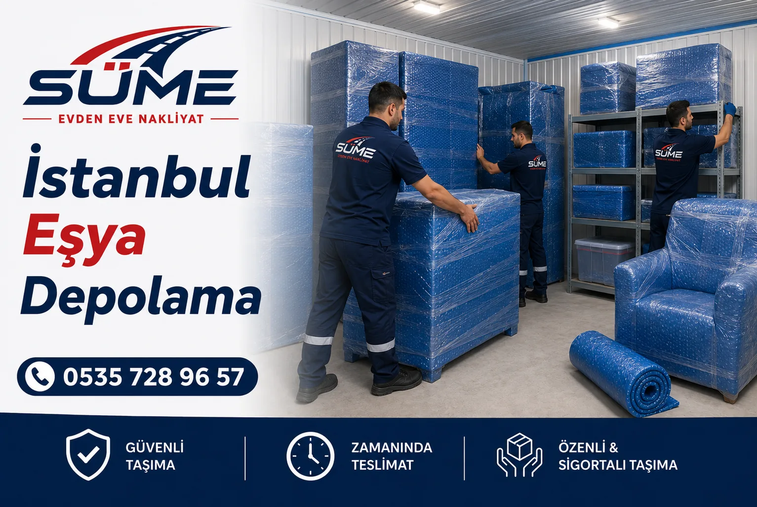 İstanbul Evden Eve Nakliyat - Süme Nakliyat